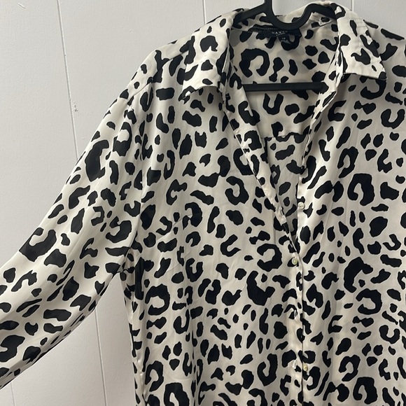 Oversized printed button up - Picture 2 of 5